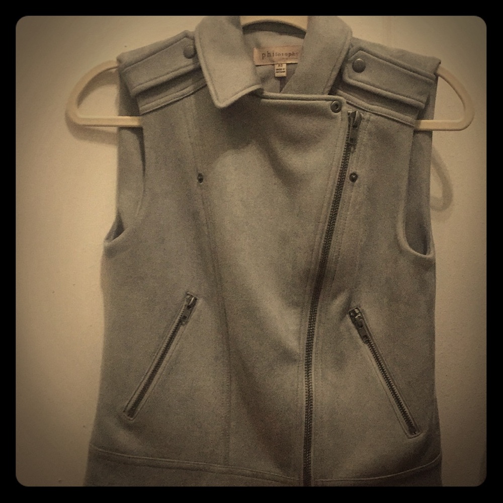 Never worn Philosophy biker jacket